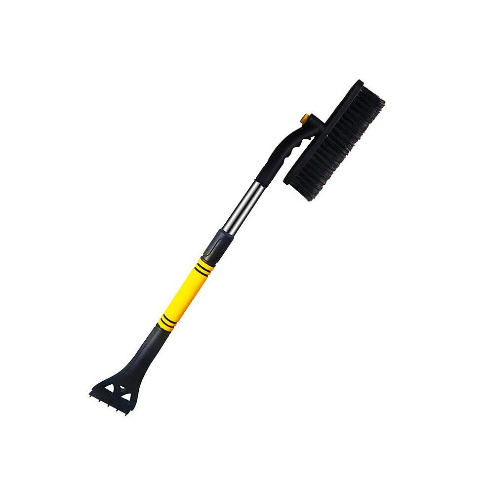 31 Inch Extendable Snow Brush Ice Scraper With Squeegee Cars Ice Snow Broom Shovel Removal Tool 768692077778