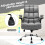 Costway Swivel Office Chair High Back Computer Chairs w/ Flip-up Armrests 4