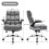 Costway Swivel Office Chair High Back Computer Chairs w/ Flip-up Armrests 8