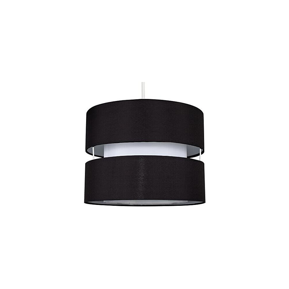 Sophia Black Ceiling Pendant Shade