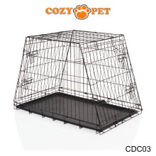 Car Dog Cage Travel Cozy Pet 36'' Large Size Puppy Crate Cat Carrier CDC03