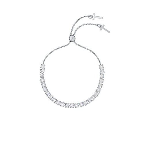 Ted Baker Ted Baker Melrah Icon Crystal Slider Bracelet (Silver Tone/Crystal)