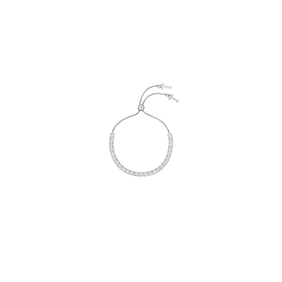 Ted Baker Melrah Icon Crystal Slider Bracelet (Silver Tone/Crystal)