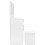 Seconique Nevada Vanity/Dressing Table Set White Gloss 2
