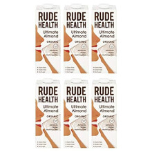 Rude Health Organic Ultimate Almond Drink, 1 Litre (Pack of 6)