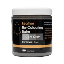 Furniture Clinic Leather Recolouring Balm - Leather Colour Restorer for Sofas, Leather Colour Repair for Faded & Scratched Leather Upholstery, Car