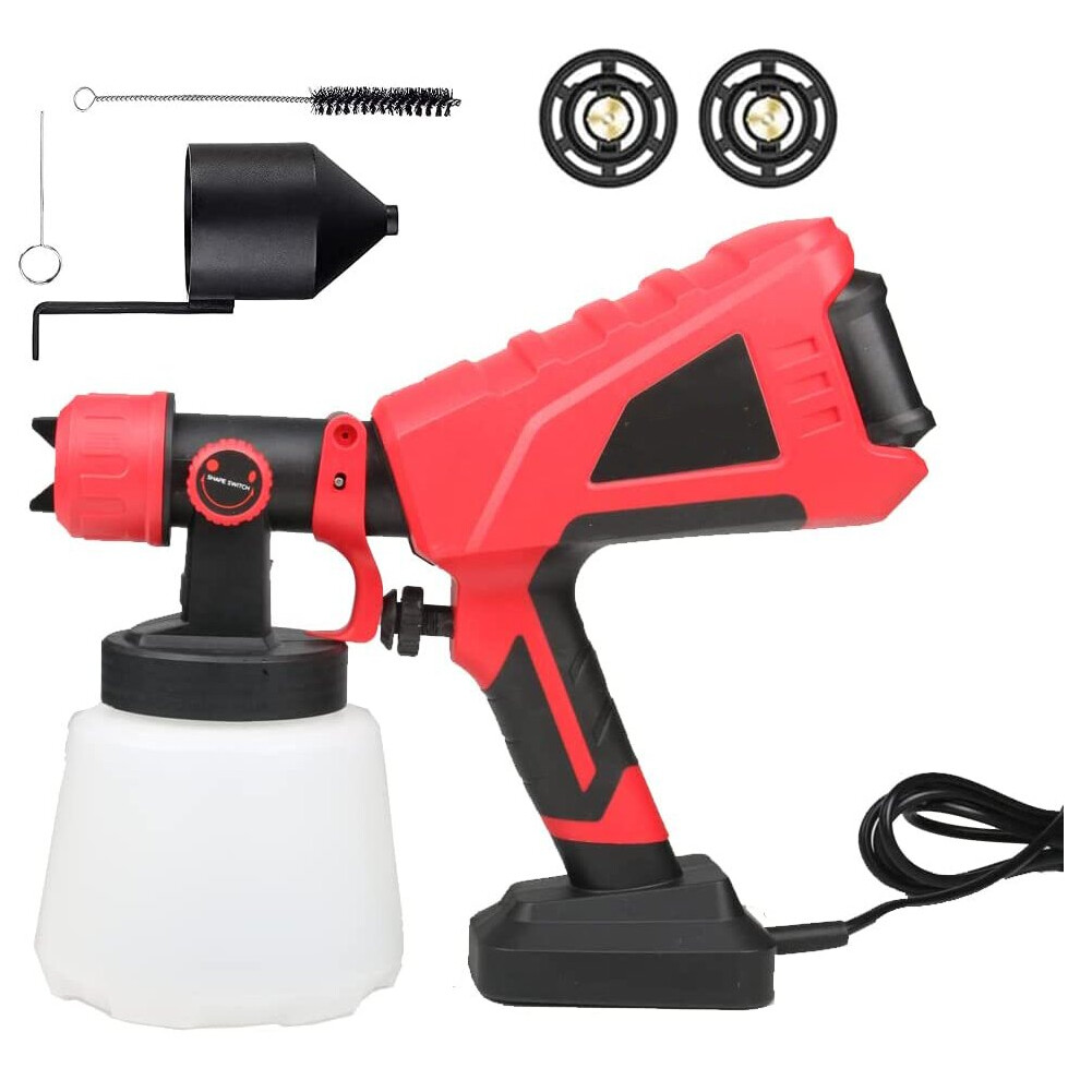 600W Electric Paint Sprayer Spray Gun for Fence Decking Wall CarGarden
