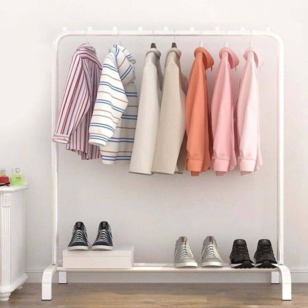 Modern Clothes Rail Heavy Duty Garment Hanging Display Stand Rack