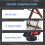 Luxury Durable R Shaped Steel Frame Gaming Desk Study Table Best 7
