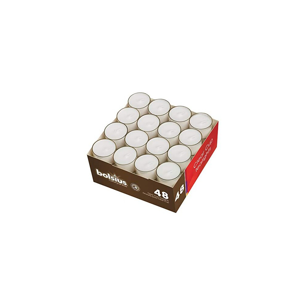 Bolsius Hour Burning Tealights Set Size 8