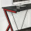 Luxury Durable R Shaped Steel Frame Gaming Desk Study Table Best 4