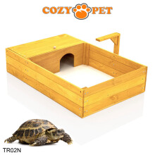 Tortoise Table Cozy Pet Run Reptile House Playpen Hide Shelter Model TR02N