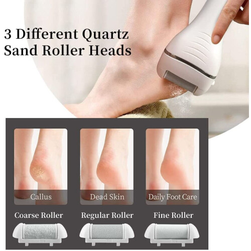 (Type B) Electric Foot File, Callus Remover Rechargeable 2