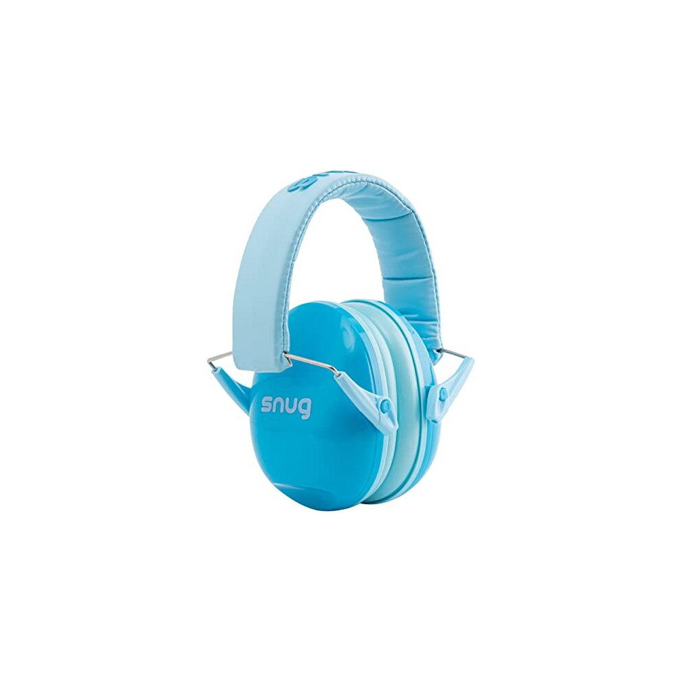 Snug Kids Ear Defenders - Noise Cancelling Headphones Protectors For Children, Toddlers And Baby (Aqua)