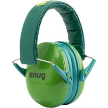 Snug Kids Oorkappen - Geluiddempende Earmuffs/Koptelefoon voor Peuters, Kinderen & Volwassenen (Groen)