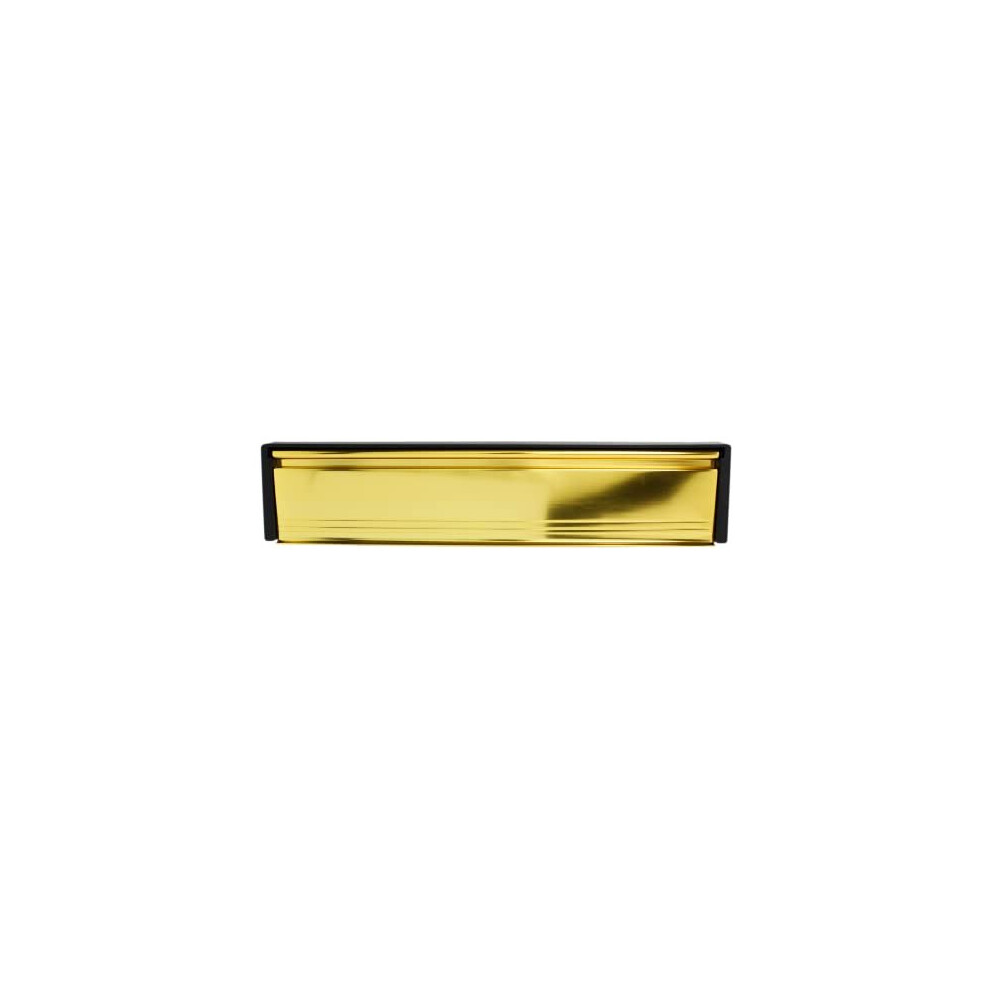 Uap 12 Inch Framemaster Door Letterbox - Premium Secure Letter Box, Anti Vandal, Anti Burglar, Anti Snap Flap, Anti Scratch, For Wood Or Upvc Doors 5055371131827
