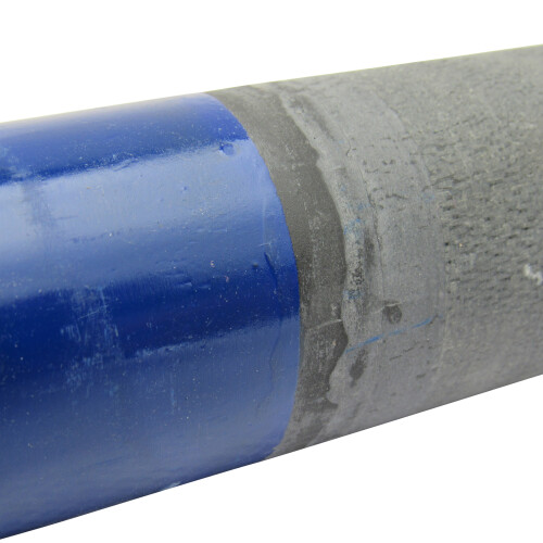 (Blue, 8 Metre) Extendable Telescopic Flag Pole in Black or Blue 1
