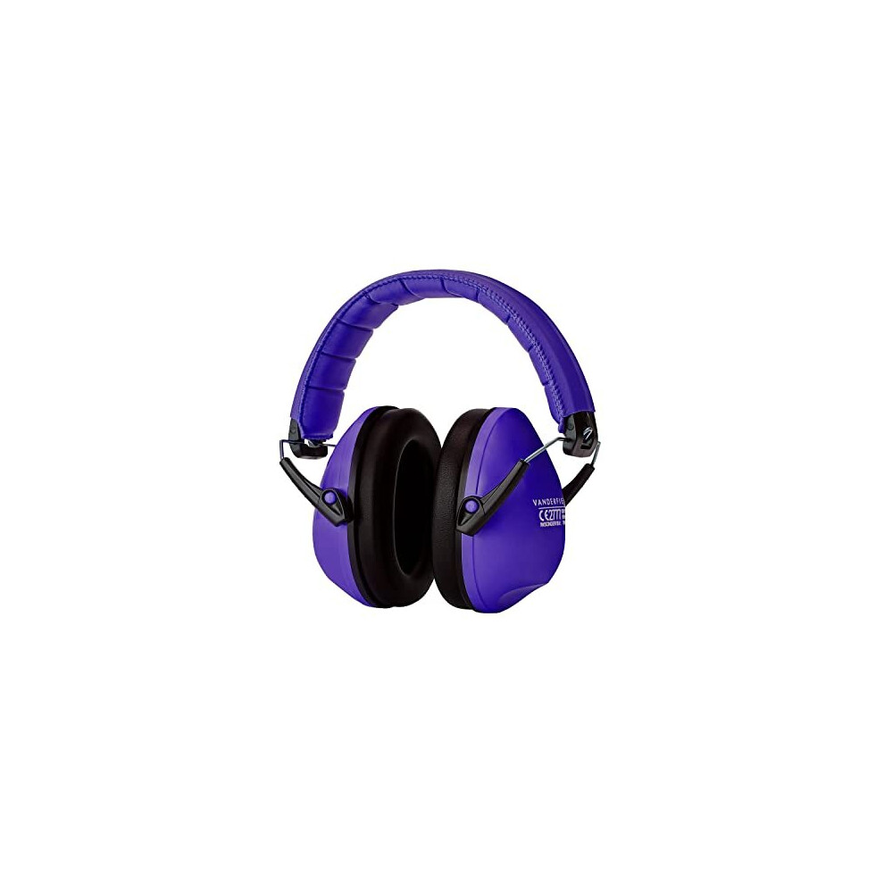Vanderfields Kids Ear Defenders Children - Noise Cancelling Headphones Autism - Passive Sound Blocking Earmuffs - Kids Ear Protection Earmuffs For Boys, Girls,