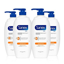 Sanex BiomeProtect Sensitive Shower Cream 4 x 720ml (4 pack)