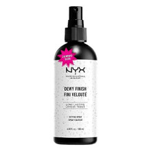 NYX Professional Makeup Setting Spray, Long Lasting Formula, Finishing Spray, Lightweight, Vegan Formula, Dewy Finish, Maxi Size, 180 ml