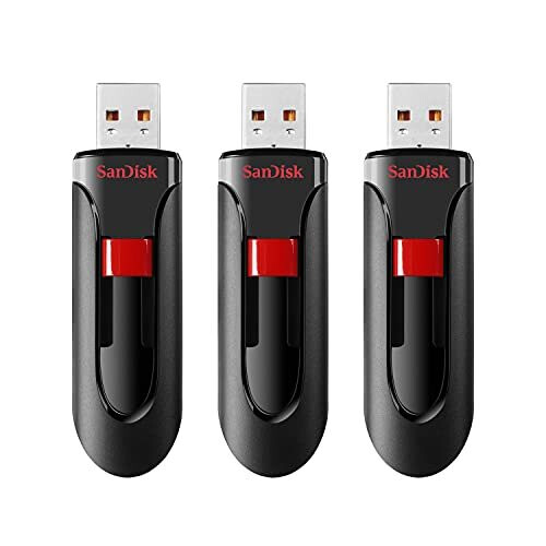 SanDisk SanDisk 32GB Cruzer Glide USB Flash Drive - 3-pack
