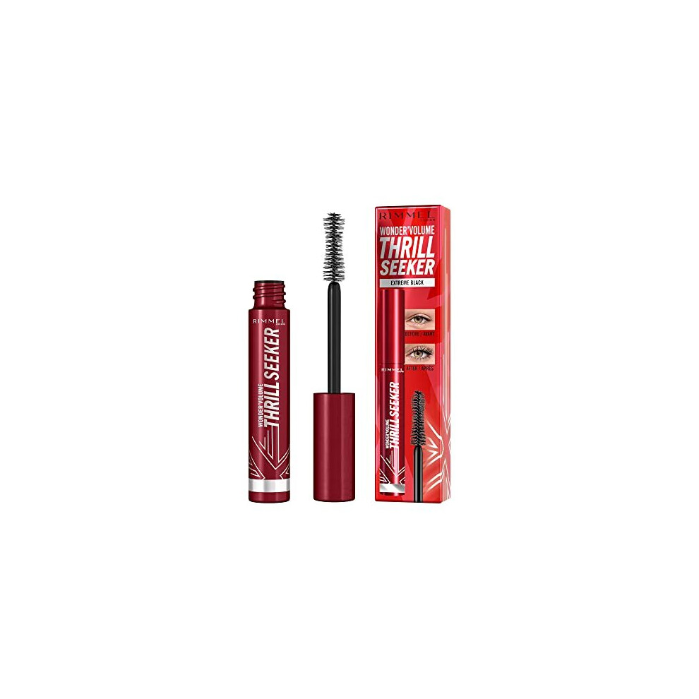 Mascara Rimmel London Wonder Volume Thrill Seeker Extreme Black 8 Ml