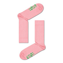 Happy Socks - Crew Socks (Size L) ~ Solid Rib 1
