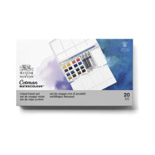 Winsor & Newton Cotman Watercolour Mixed Travel Set