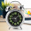 Super Loud Double Bell Alarm Clock with Night Light Bedside Home Decor UK 9