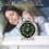 Super Loud Double Bell Alarm Clock with Night Light Bedside Home Decor UK 11