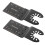 50pc Oscillating Multi Tool Saw Blades Set Carbide Metal Blade For 12