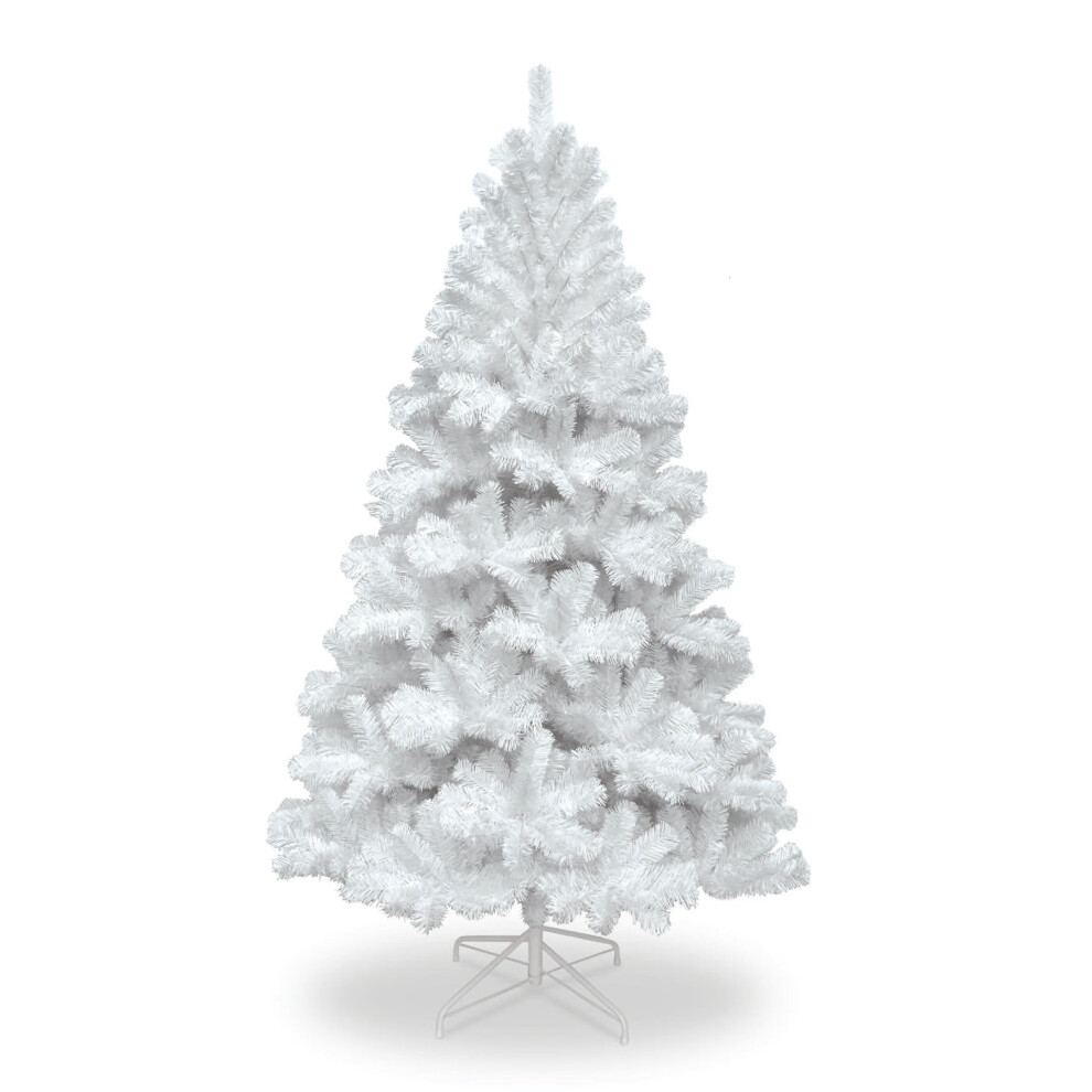 (8ft/240cm) Christmas Tree White Deluxe w/ Storage Bag