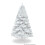 Snow Time (4ft/120cm) Christmas Tree White Deluxe w/ Storage Bag 1
