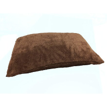 (Pair of Pillowcase, Chocolate) Teddy Bear Fleece Duvet Cover Quilt Bedding Set Luxury Thermal Warm Cosy & Temperature Control Soft Fluffy Quilt Cover with Matching Pillow Cases