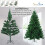 Snow Time (10ft/300cm) Christmas Tree White Deluxe w/ Storage Bag 2