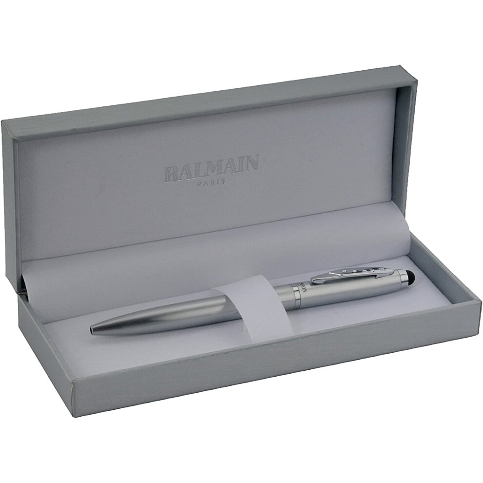 Balmain 1 Ballpoint Pen for Touch Screen Chrome-Plated