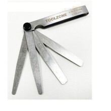 13 Blade Mm Metric Feeler Gauge - Hand tool For Checking Clearances On Vehicles