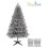 Snow Time (5ft/150cm) Christmas Tree Grey Spruce 4ft 5ft 6ft 7ft 8ft 10ft 5