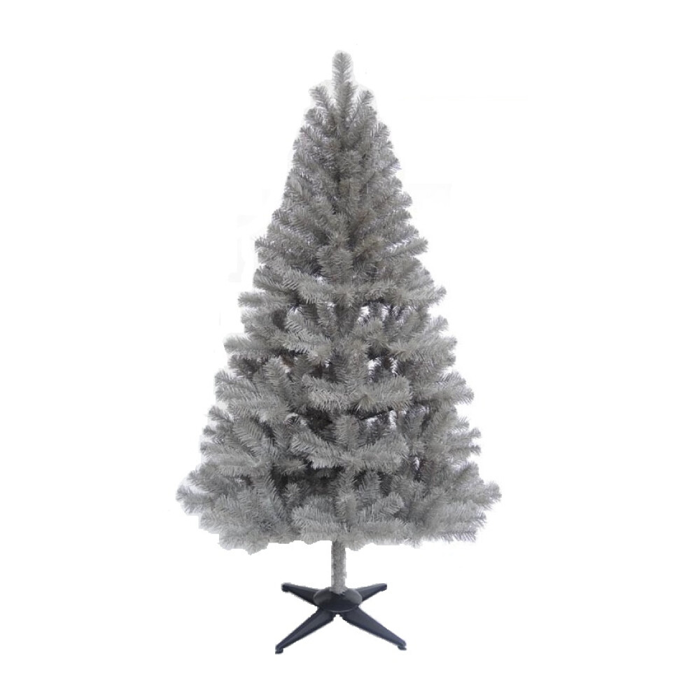 Snow Time (5Ft/150Cm) Christmas Tree Spruce 4Ft 5Ft 6Ft 7Ft 8Ft 10Ft Grey