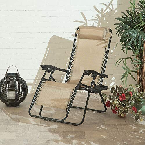 SunTime Royale Zero Gravity Relaxer With Cup Holder (Copper) 1