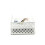 Exerz Letter Trays 2pcs Stackable Paper Sorter/ Desk Organiser/ File Tray for Desk - Wire Mesh Metal File Rack - Office, School, Home Study (Whit 6
