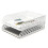 Exerz Letter Trays 2pcs Stackable Paper Sorter/ Desk Organiser/ File Tray for Desk - Wire Mesh Metal File Rack - Office, School, Home Study (Whit 1