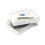 Exerz Letter Trays 2pcs Stackable Paper Sorter/ Desk Organiser/ File Tray for Desk - Wire Mesh Metal File Rack - Office, School, Home Study (Whit 3