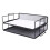 Exerz Letter Trays 2pcs Stackable Paper Sorter/ Desk Organiser/ File Tray for Desk - Wire Mesh Metal File Rack - Office, School, Home Study - EX6 5