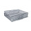 Exerz Letter Trays 2pcs Stackable Paper Sorter/Desk Organiser/File Tray for Desk - Wire Mesh Metal File Rack - Office, School, Home Study (EX6357 6