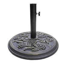 Milano Bronze Garden Parasol Base - Cast Iron Parasol Base Garden Umbrella Base, Parasol Base, Umbrella Stand, Cast Iron, Parasol Base Weights,