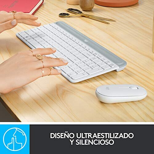Logitech SLIM WRLS. KEYB.MOUSECOMB MK470 1