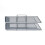 Exerz Letter Trays 2pcs Stackable Paper Sorter/Desk Organiser/File Tray for Desk - Wire Mesh Metal File Rack - Office, School, Home Study (EX6357 4