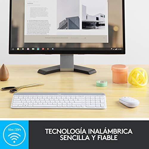 Logitech SLIM WRLS. KEYB.MOUSECOMB MK470 2