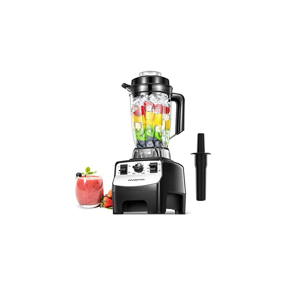 Blender Smoothie Maker 2L 2000W High Speed Blender, 10-Speed Adjustable Professional Blenders for Kitchen, BPA-Free Tritan Container, 8 Titanium-image-OPC-P9RX7QJ-NEW